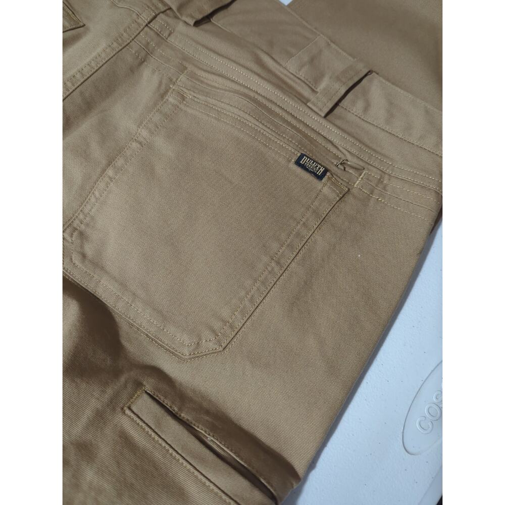 Duluth Womens Cargo Pants Fire Hose Flex Shift Slim Leg Pants Dark Gray 18 X 31 - Picture 9 of 11